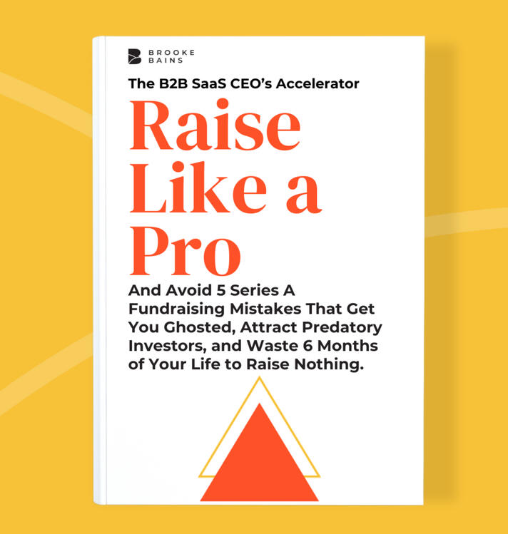 The B2B Tech CEO’s Accelerator: Raise Like a Pro And Avoid these 5 Series A Fundraising Mistakes That Get You Ghosted, Attract Predatory Investors, and Waste 6 Months of Your Life to Raise Nothing.